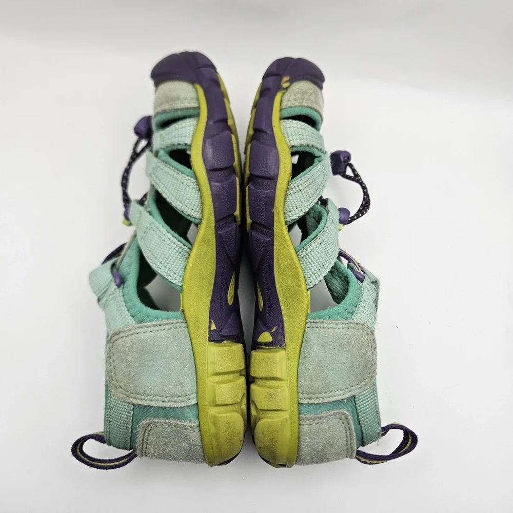 Keen Kids Newport H2 Sandals Aqua Purple Water Shoes C12 Hiking Outdoor Sz 12